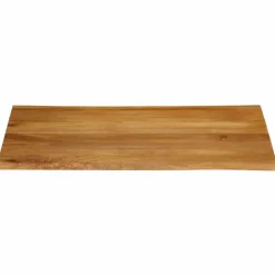 vidaXL Tafelblad met natuurlijke rand 90x80x3,8 cm massief mangohout