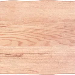 vidaXL Tafelblad natuurlijke rand 40x40x2 cm eikenhout lichtbruin