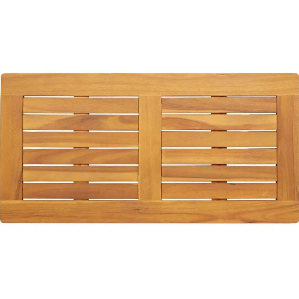 vidaXL Tafelblad Olie naturel 80 x 40 x 2 cm Massief Acaciahout