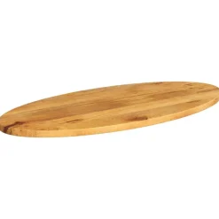 vidaXL Tafelblad ovaal 140x50x3,8 cm massief mangohout