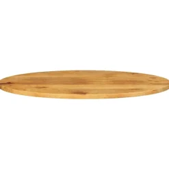 vidaXL Tafelblad ovaal 140x50x3,8 cm massief mangohout