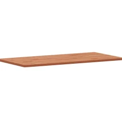 vidaXL Tafelblad rechthoekig 100x50x1,5 cm massief beukenhout