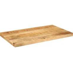 vidaXL Tafelblad rechthoekig 40x20x2,5 cm massief ruw mangohout
