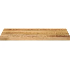 vidaXL Tafelblad rechthoekig 40x20x2,5 cm massief ruw mangohout