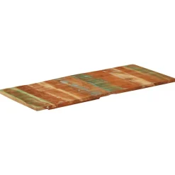 vidaXL Tafelblad rechthoekig 25-27 mm 60x140cm massief gerecycled hout