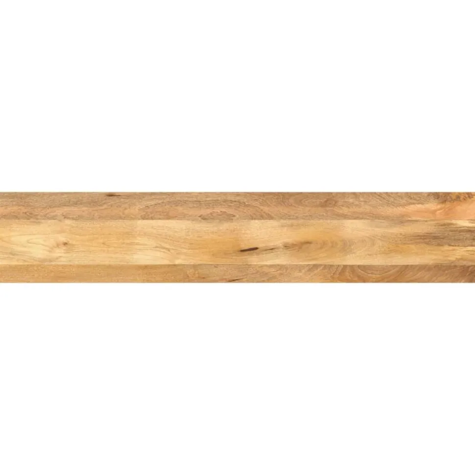 vidaXL Tafelblad rechthoekig 140x20x2,5 cm massief mangohout