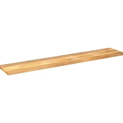 vidaXL Tafelblad rechthoekig 140x20x2,5 cm massief mangohout