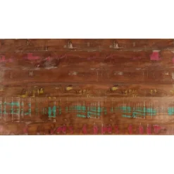vidaXL Tafelblad rechthoekig 100x60x1,5 cm massief gerecycled hout