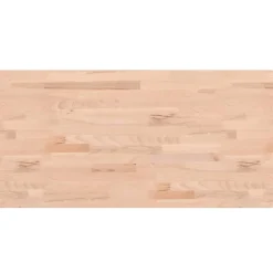 vidaXL Tafelblad rechthoekig 80x40x1,5 cm massief beukenhout