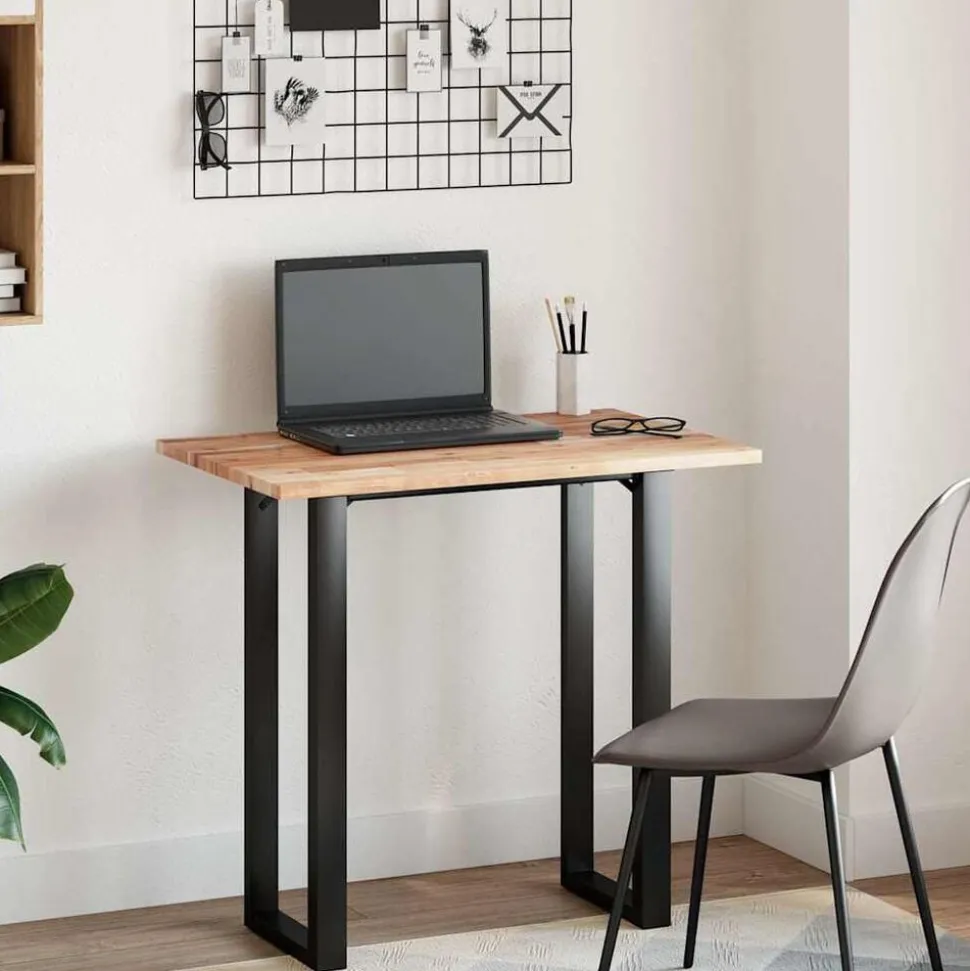 vidaXL Tafelblad rechthoekig 80x50x2 cm massief acaciahout