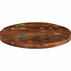 vidaXL Tafelblad rond Ø 40x3,8 cm massief gerecycled hout