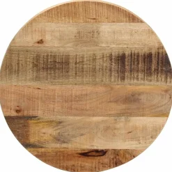 vidaXL Tafelblad rond Ø 40x2,5 cm massief ruw mangohout