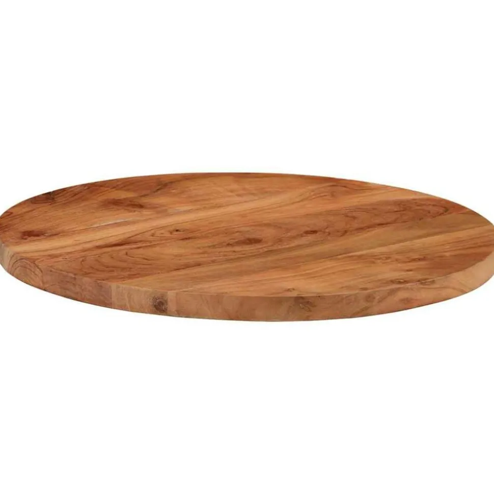 vidaXL Tafelblad rond Ø 40x3,8 cm massief acaciahout