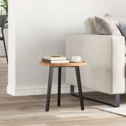 vidaXL Tafelblad rond Ø 40x2 cm massief acaciahout