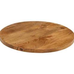 vidaXL Tafelblad rond Ø 40x3,8 cm massief ruw mangohout