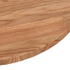 vidaXL Tafelblad rond Ø30x1,5 cm bewerkt massief eikenhout lichtbruin