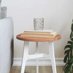 vidaXL Tafelblad rond Ø30x1,5 cm massief beukenhout