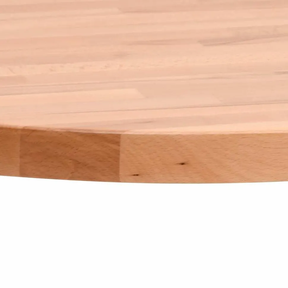 vidaXL Tafelblad rond Ø30x1,5 cm massief beukenhout