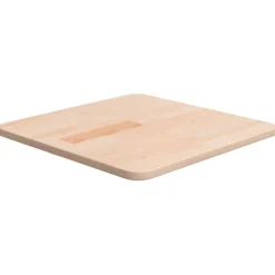 vidaXL Tafelblad vierkant 40x40x1,5 cm onbehandeld massief eikenhout