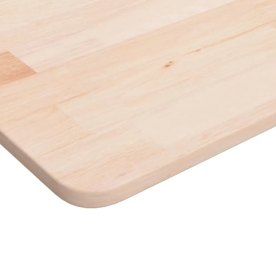 vidaXL Tafelblad vierkant 40x40x1,5 cm onbehandeld massief eikenhout