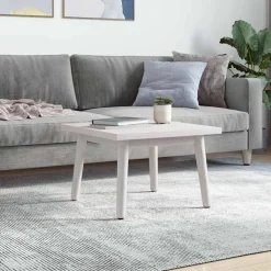vidaXL Tafelblad vierkant 40x40x2,5 cm massief grenenhout wit
