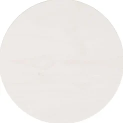 vidaXL Tafelblad Ø30x2,5 cm massief grenenhout wit