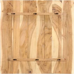vidaXL Tafelblad 58x(50-60)x2,5 cm massief acaciahout