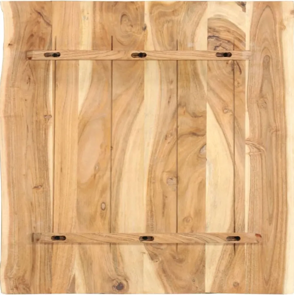 vidaXL Tafelblad 58x(50-60)x2,5 cm massief acaciahout