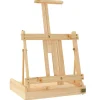 vidaXL Tafelezel met lade 41,5x37x12 cm massief grenenhout