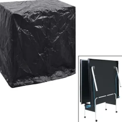 vidaXL Tafeltennistafelhoes met 8 oogjes 160x55x182 cm