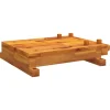 vidaXL Tafelwerkbank met bankschroef 52x44x9,5 cm massief acaciahout