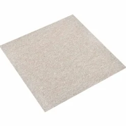 vidaXL Tapijt 20 pcs Licht Beige 50 x 50 cm 100% Polypropyleen