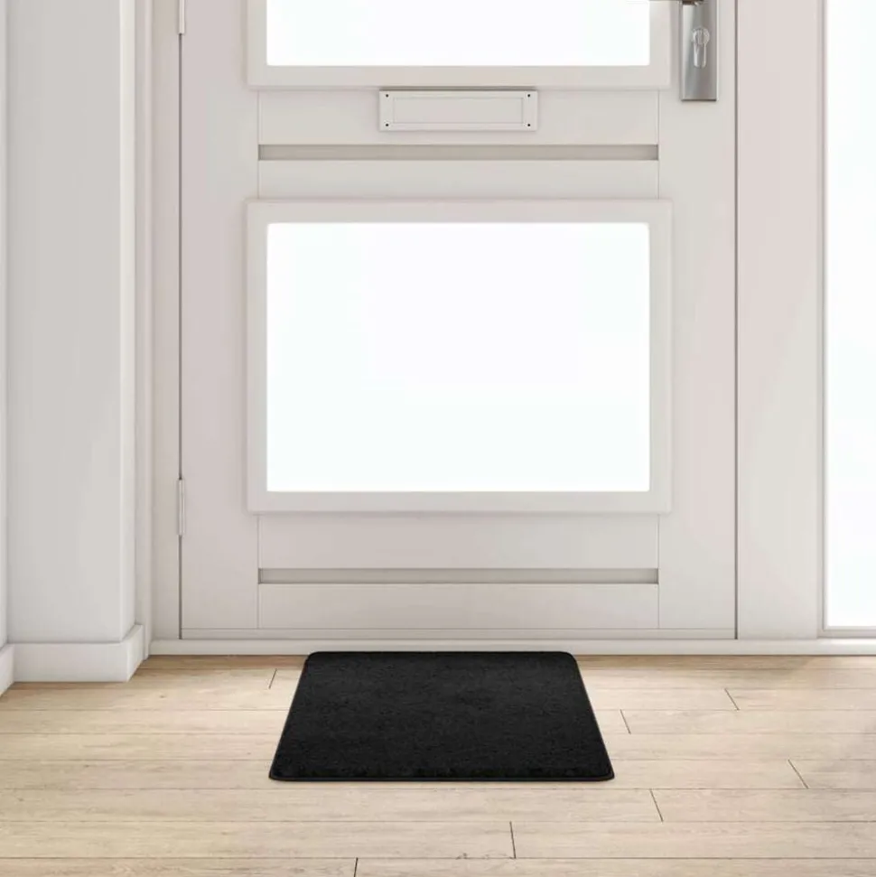 vidaXL Tapijt Loper Zwart 50 x 100 cm 100% Polypropylene Tuft