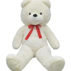 vidaXL Teddybeer 170 cm pluche wit