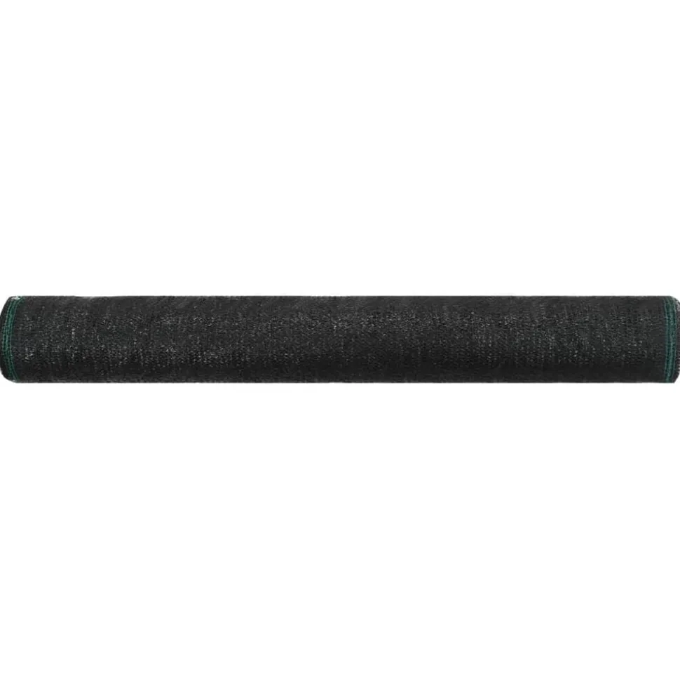 vidaXL Tennisscherm 1x25 m HDPE zwart