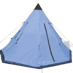 vidaXL Tent 4-persoons blauw