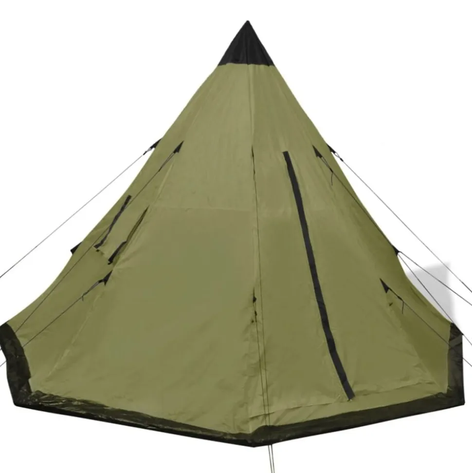 vidaXL Tent 4-persoons groen