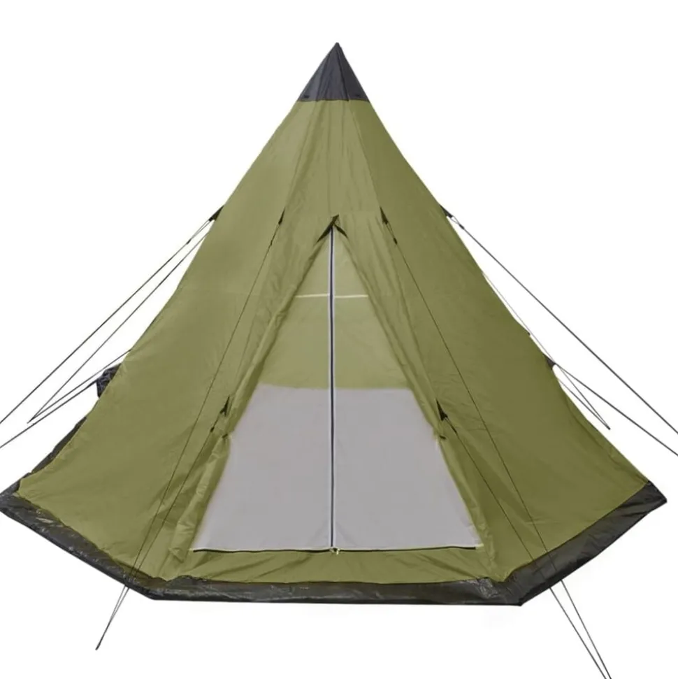 vidaXL Tent 4-persoons groen
