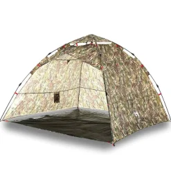 vidaXL Tent 4-persoons snelontgrendeling camouflage