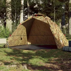 vidaXL Tent 4-persoons snelontgrendeling camouflage