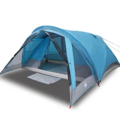 vidaXL Tent 4-persoons waterdicht blauw
