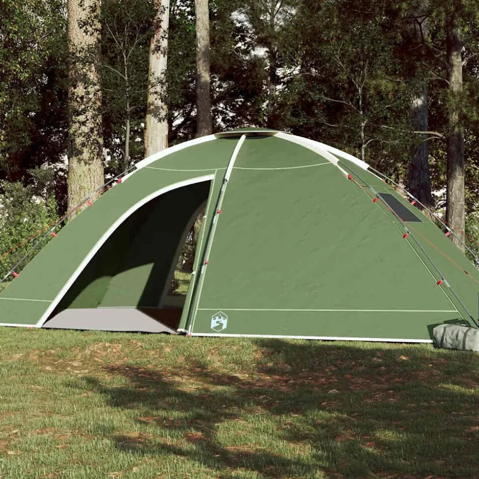 vidaXL Tent 8-persoons waterdicht groen