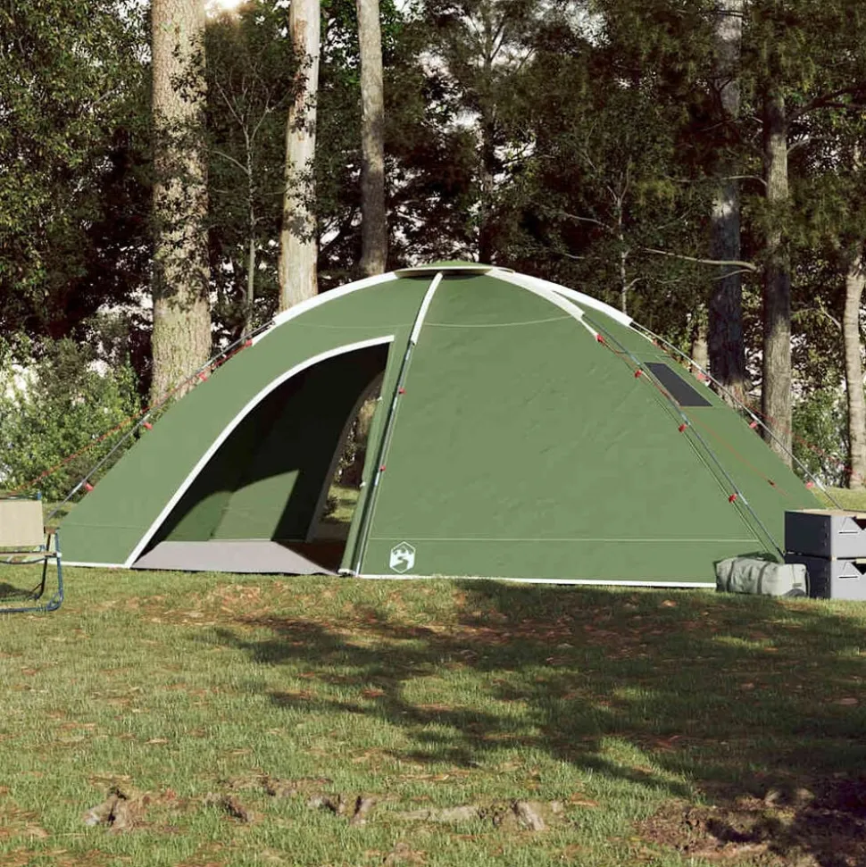 vidaXL Tent 8-persoons waterdicht groen