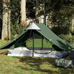 vidaXL Tent 2-persoons waterdicht groen