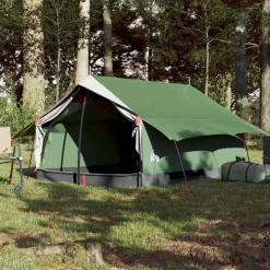 vidaXL Tent 2-persoons waterdicht groen