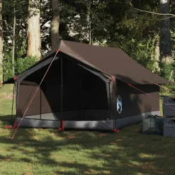 vidaXL Tent 2-persoons waterdicht bruin