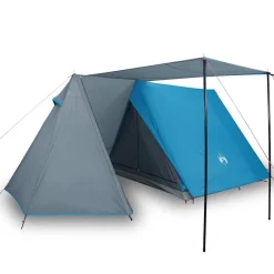 vidaXL Tent 3-persoons waterdicht blauw