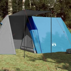 vidaXL Tent 3-persoons waterdicht blauw