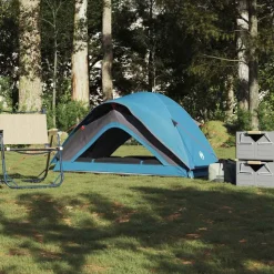 vidaXL Tent 1-persoons waterdicht blauw