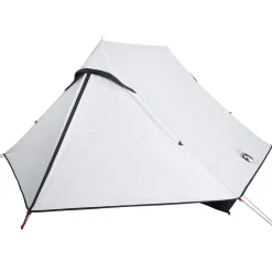 vidaXL Tent 2-persoons waterdicht verduisterend stof wit